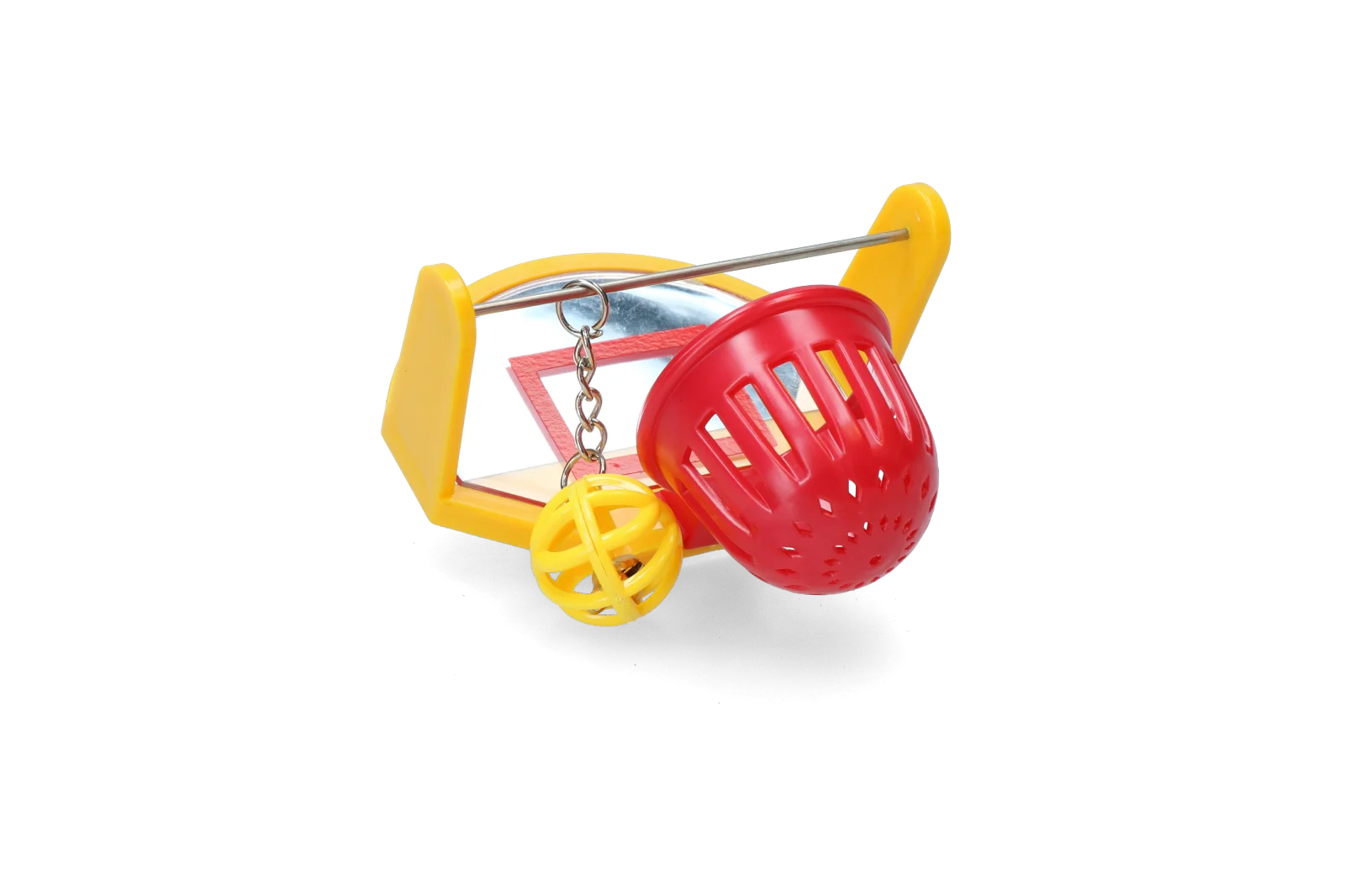 Ptačí basketbal s zrcátkem, 10 cm – Pawise Bird Basketball - Obrázek 2
