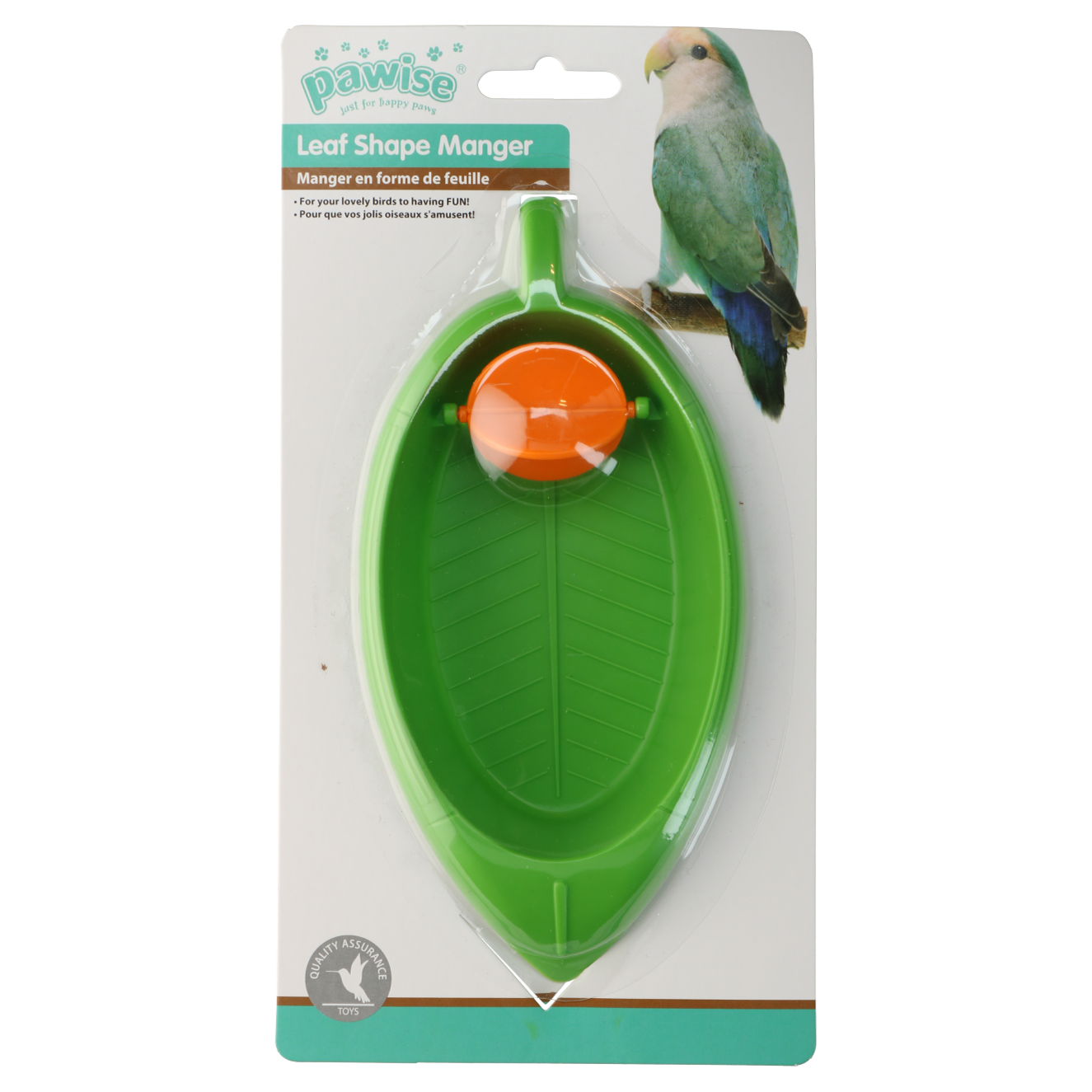 Voederbak in bladvorm voor vogels – Pawise Leaf Shape Manger Krmítko pro ptáky ve tvaru listu – Pawise Leaf Shape Manger