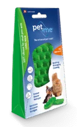 Silikonový kartáč pro dlouhosrsté kočky, zelený – Pet + Me Cat Hair Brush