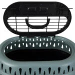 Přepravka pro kočky s horním otevíráním, zelená, 48,3 x 31,8 x 27,4 cm – Petmate Top Load Cat Kennel - Obrázek 2