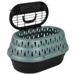 Přepravka pro kočky s horním otevíráním, zelená, 48,3 x 31,8 x 27,4 cm – Petmate Top Load Cat Kennel - Obrázek 3