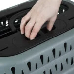 Přepravka pro kočky s horním otevíráním, zelená, 48,3 x 31,8 x 27,4 cm – Petmate Top Load Cat Kennel - Obrázek 6