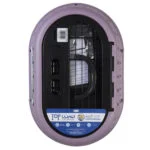 Přepravka pro kočky s horním otevíráním, fialová, 48,3 x 31,8 x 27,4 cm – Petmate Top Load Cat Kennel - Obrázek 5