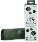 Biologicky rozložitelné sáčky na psí exkrementy s vůní levandule, 300 kusů v krabičce – PoopyGo Eco friendly Tissue Box