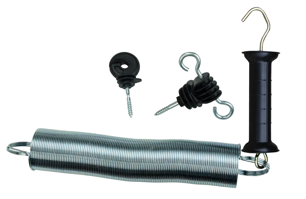 Rukojeť brány s pružinou o průměru 5 cm a 2 úchyty rukojeti – ZoneGuard - Obrázek 1