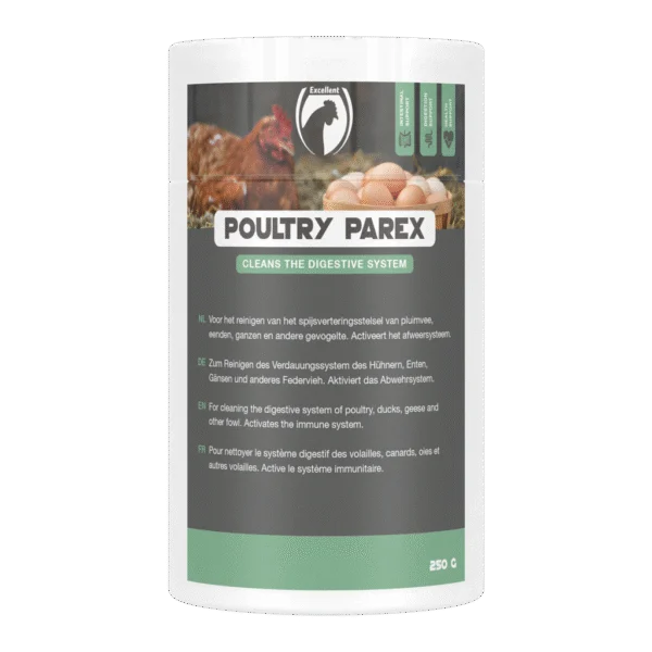 Bylinný doplněk pro drůbež, granule 250 g – Excellent Poultry Parex