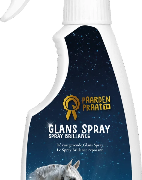 Lesk na hřívu a ocas koně, usnadňuje rozčesávání, 250 ml – Paardenpraat TV Glans Spray