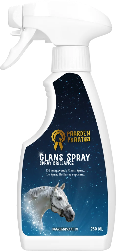 Lesk na hřívu a ocas koně, usnadňuje rozčesávání, 250 ml – Paardenpraat TV Glans Spray - Obrázek 1