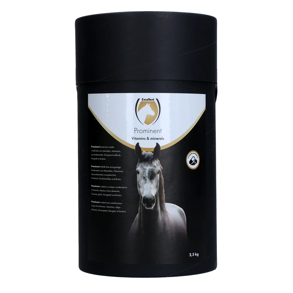 Vitamínový doplněk pro koně s minerály a biotinem, 2,5 kg – Excellent Horse Prominent - Obrázek 1