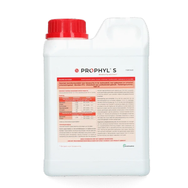 Dezinfekční prostředek pro prostory pro zvířata 1 l – Huvepharma Prophyl S