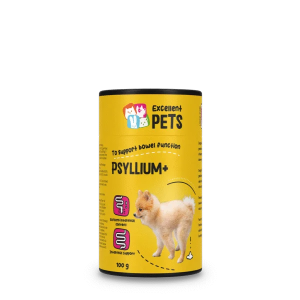 Psylliová vláknina pro psy v prášku, 100 g – Excellent Pets Dog Psyllium+