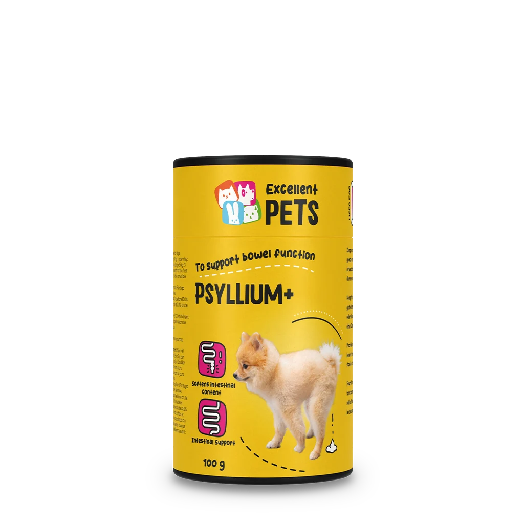 Psylliová vláknina pro psy v prášku, 100 g – Excellent Pets Dog Psyllium+ - Obrázek 1