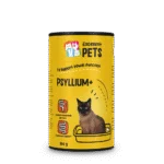 Psylliový prášek pro kočky s karobovou moučkou, 100 g – Excellent Pets Cat Psyllium+