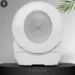 Automatická kočičí toaleta XXL s ovládáním přes aplikaci, bílá – Petlux V3 XXL - Obrázek 3