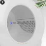 Automatická kočičí toaleta XXL s ovládáním přes aplikaci, bílá – Petlux V3 XXL - Obrázek 4