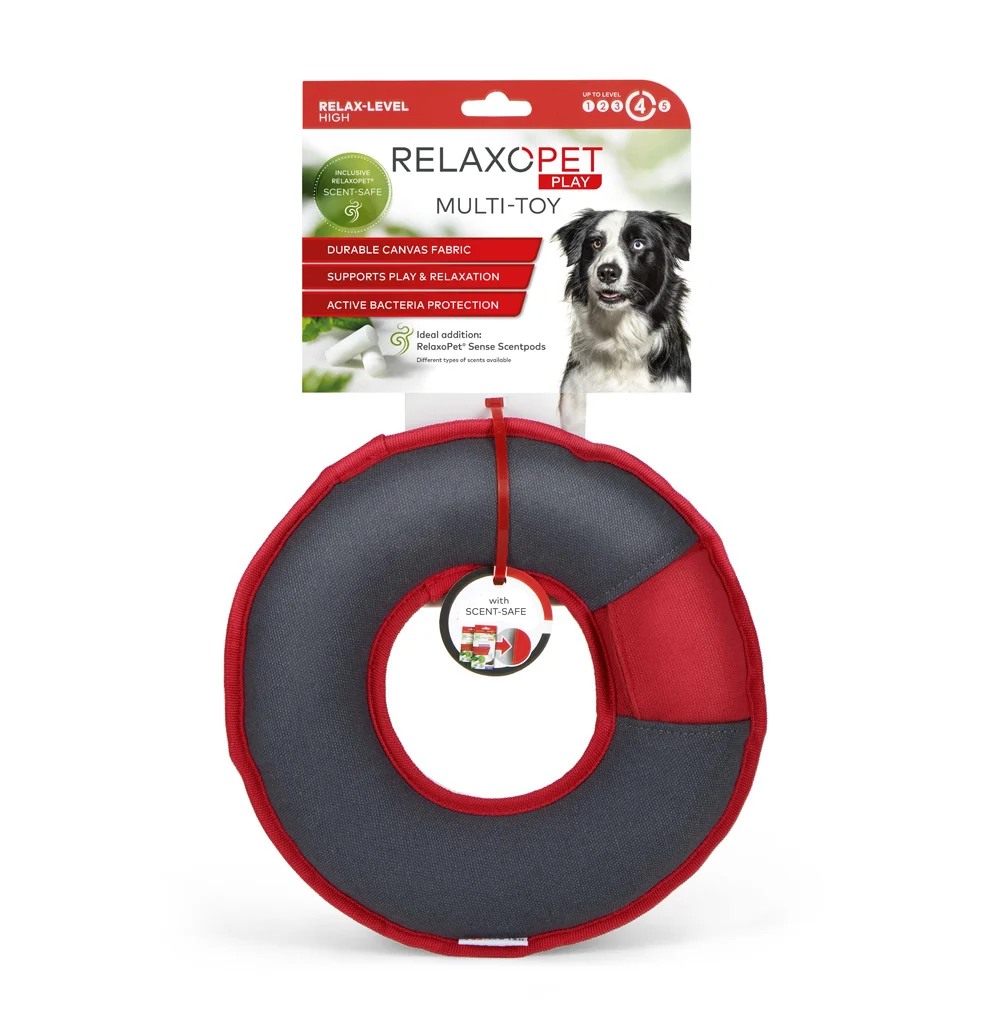 Psí hrací kruh s kapsou na vonné kapsle – Relaxopet Play Multi-Ring - Obrázek 1