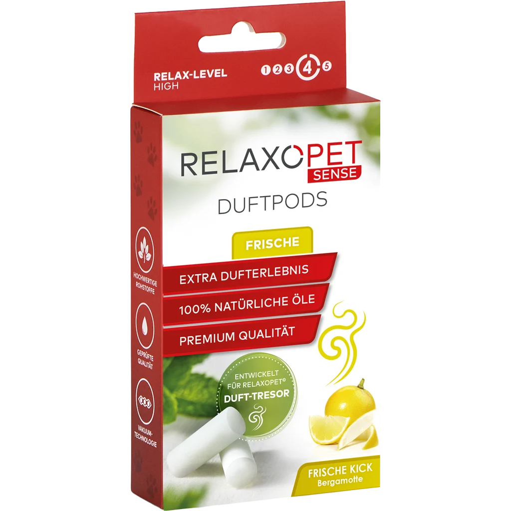Vonné kapsle s bergamotovým olejem do hraček – Relaxopet Sense Scent-Pods Relax Calming Bergamot - Obrázek 1