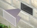 Renovační mřížka pro větrání dutiny pod podlahou z nerezové oceli, 5 x 10,5 cm – Renofix - Obrázek 6