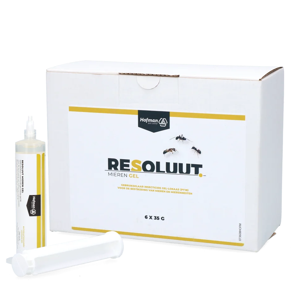 Gel proti černým a tropickým mravencům, 6 x 35 g – Resoluut Mieren Gel - Obrázek 1