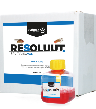 Lapače octomilek do interiéru, 12 kusů, 20 ml na lapač – Resoluut