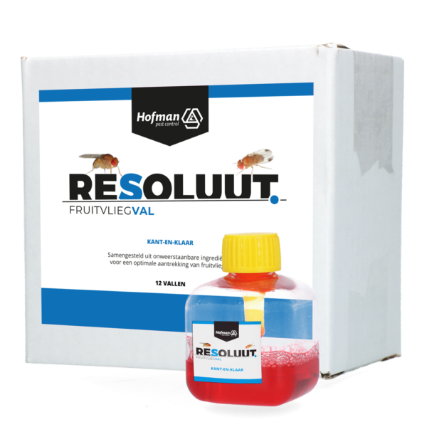 Lapače octomilek do interiéru, 12 kusů, 20 ml na lapač – Resoluut