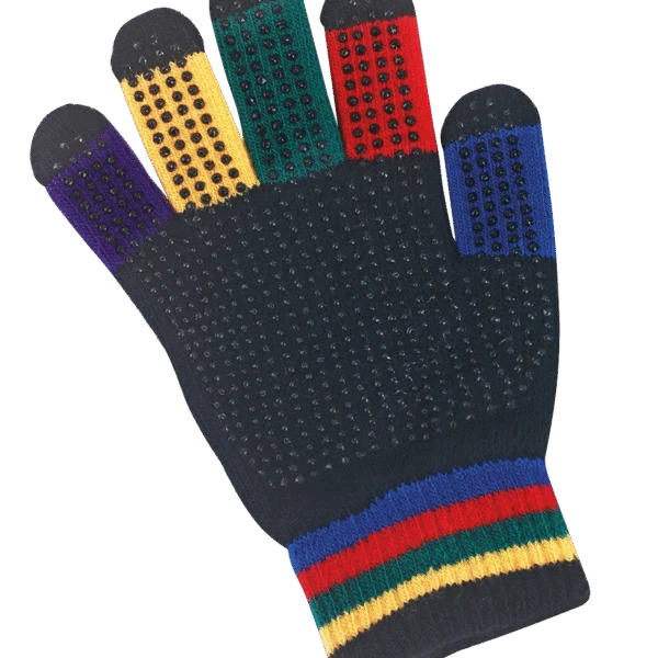 Dětská jezdecká rukavice Rainbow, jedna velikost – Magic Grippy