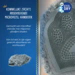 Kartáčovací rukavice pro psy z mikrovlákna, 24 x 18 cm – Royal Dry - Obrázek 3