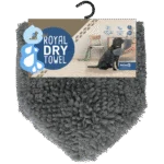 Mikrovláknový ručník pro psy s kapsami na ruce, 35 x 81 cm – Royal Dry