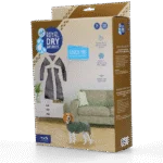 Mikrovláknitý župan pro psy M, délka zad 50 až 58 cm – Royal Dry