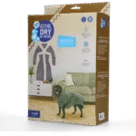 Psí župan z mikrovlákna L, délka zad 60 až 68 cm – Royal Dry