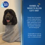 Sušicí vak pro psa z mikrovlákna S, délka zad 40 cm – Royal Dry Doggy Bag - Obrázek 6