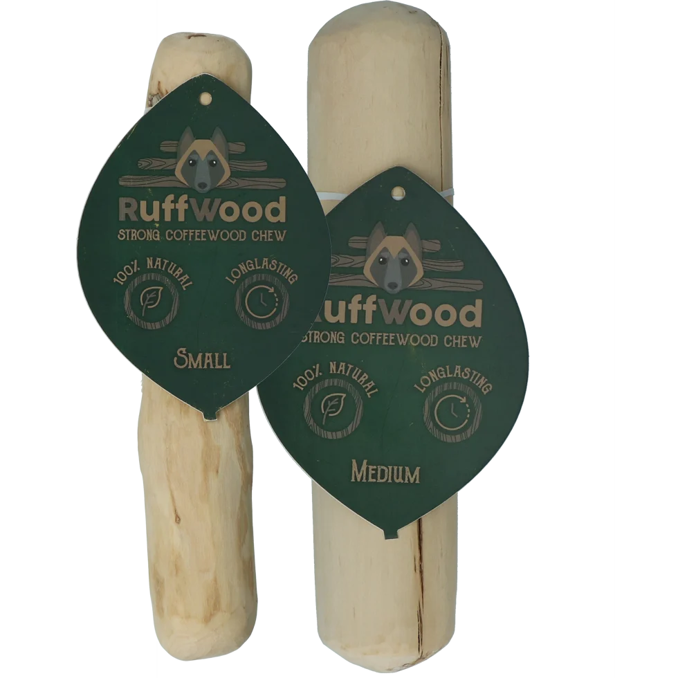 Žvýkací tyčinka z kávového dřeva, 20 cm – Ruffwood Coffee S - Obrázek 3