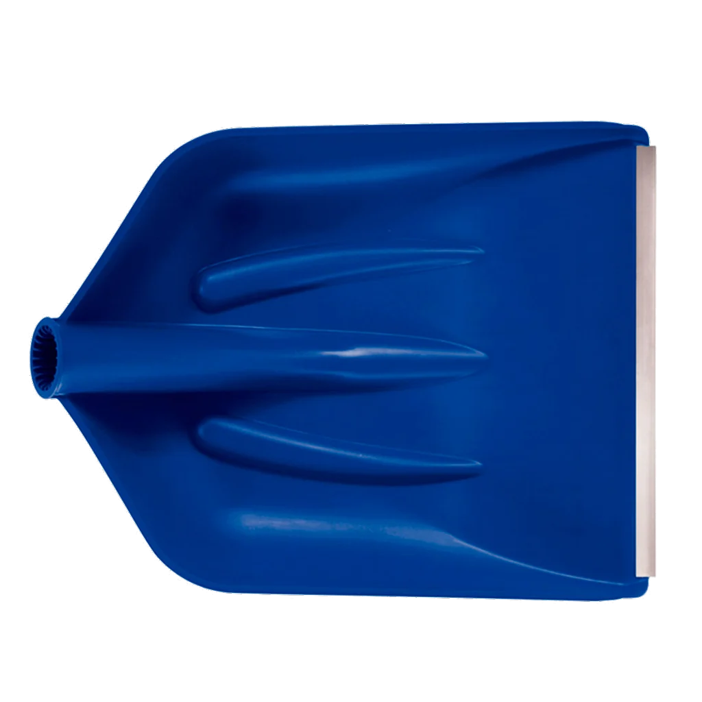 Plastová lopata bez násady s hliníkovou hranou – Dimartino Artica 35 Blue - Obrázek 1
