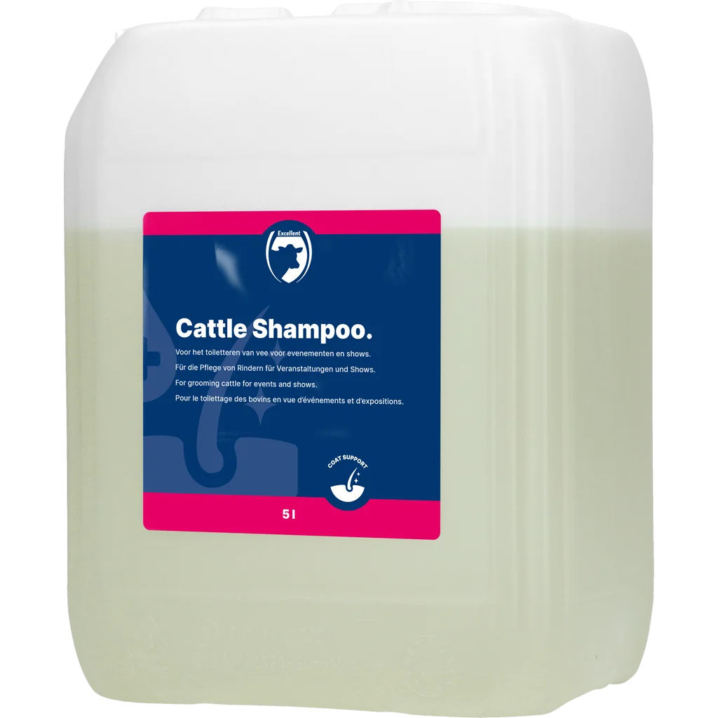 Šampon pro skot na výstavy, 5 l – Excellent Cattle Shampoo - Obrázek 1