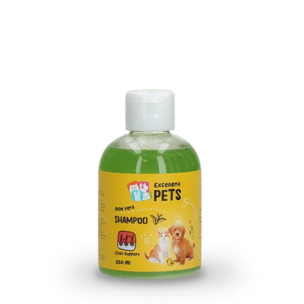 Šampon pro psy s aloe vera pro citlivou pokožku, 250 ml – Excellent Pets Shampoo Aloe Vera