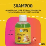 Šampon pro psy s aloe vera pro citlivou pokožku, 250 ml – Excellent Pets Shampoo Aloe Vera - Obrázek 2