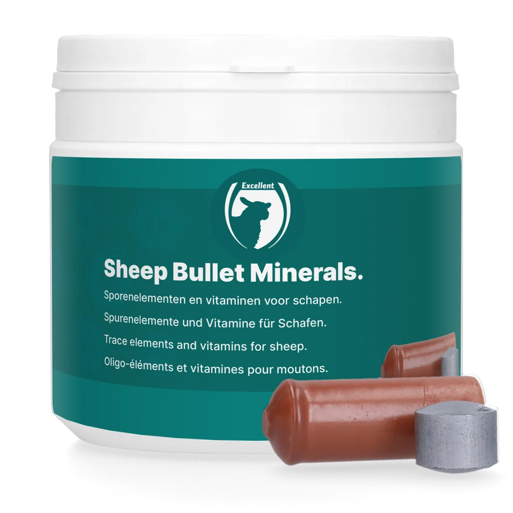 SHEE07010.png Minerální bolus pro ovce, 10 bolusů s 10 mikrobolusy – Excellent Sheep Bullet - Obrázek 1