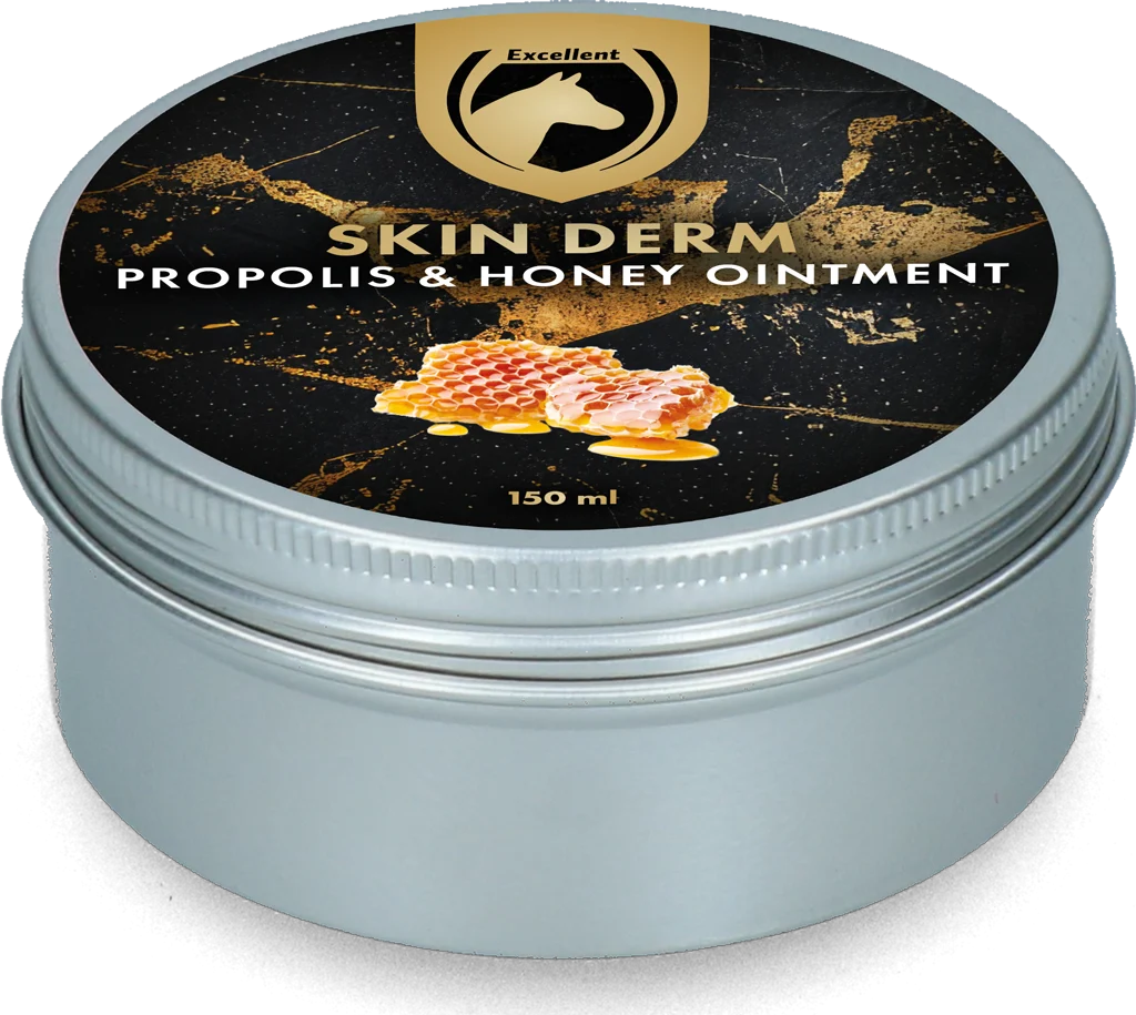 Mast na kůži s propolisem a medem, 150 ml – Excellent Skin Derm Propolis & Honing Zalf - Obrázek 1