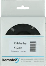 Brusný kotouč s 5 noži, 100 mm – Demotec K Disc