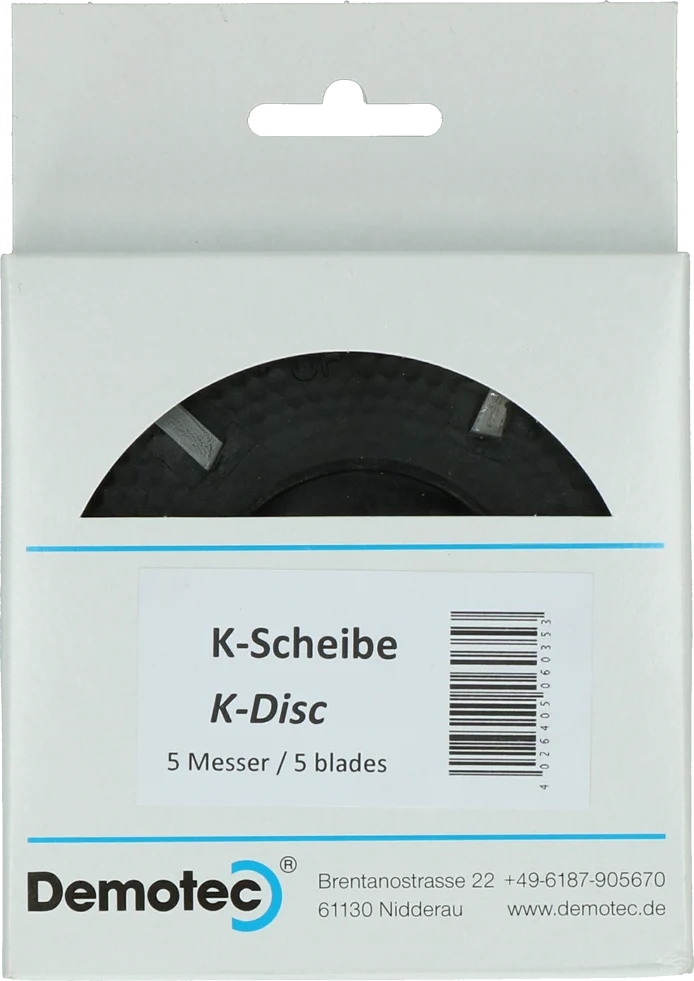Brusný kotouč s 5 noži, 100 mm – Demotec K Disc