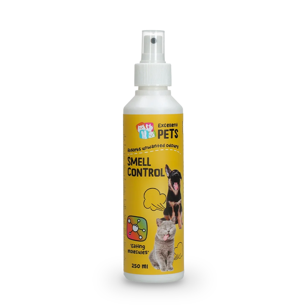 SMEL0251.png Osvěžovač vzduchu ve spreji do zvířecích prostor 250 ml – Excellent Pets Smell Control - Obrázek 1
