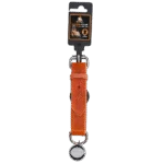 Kožený obojek pro psa s digitální známkou, 55 cm, koňaková – Spotted! Pro - Obrázek 4