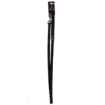 Kožené vodítko pro psy s rukojetí, černé, 1,8 cm x 130 cm – Spotted! Pro - Obrázek 2