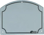 Plastová tabule do stáje 11 x 13 cm – Vplast