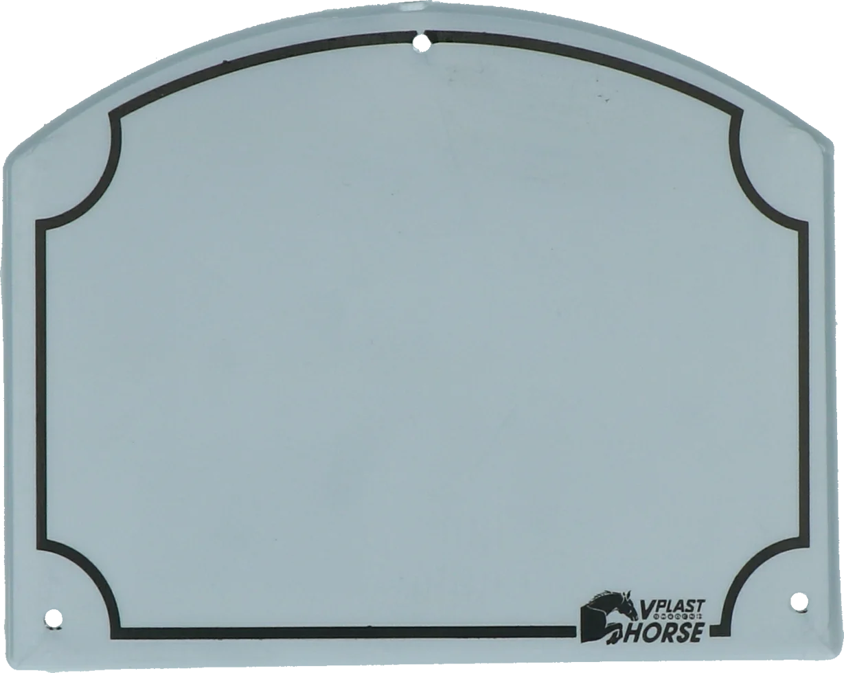 Plastová tabule do stáje 11 x 13 cm – Vplast - Obrázek 1