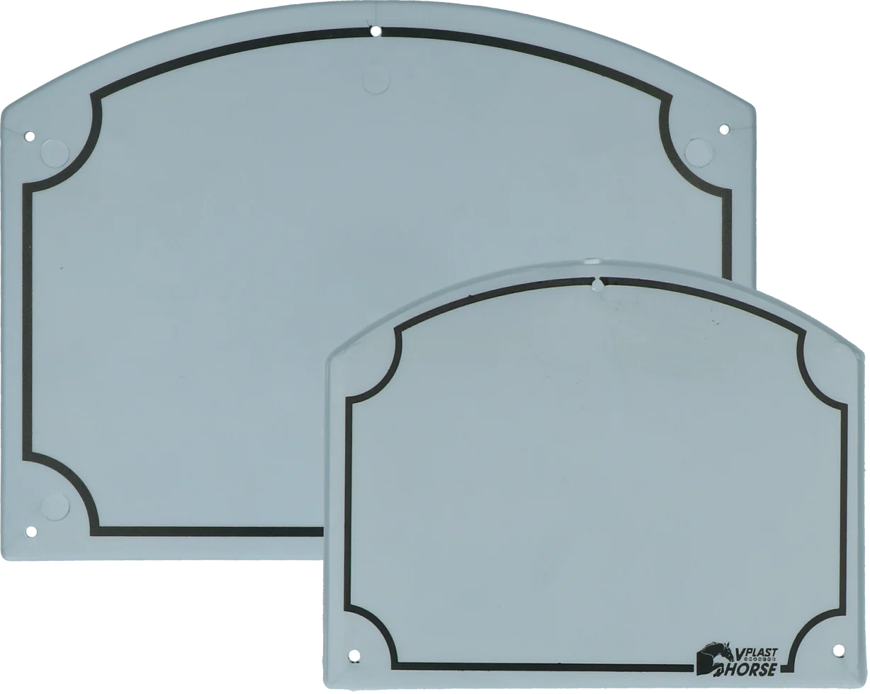 Plastová tabule do stáje 11 x 13 cm – Vplast - Obrázek 2