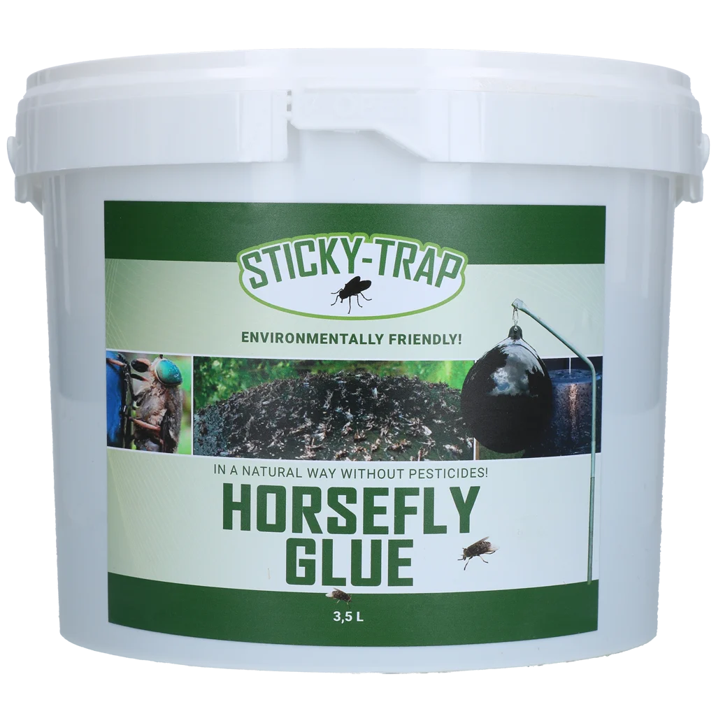 Lepidlo do pastí na ovády, odolné proti dešti, 3,5 l – Sticky Trap Horsefly Glue - Obrázek 1