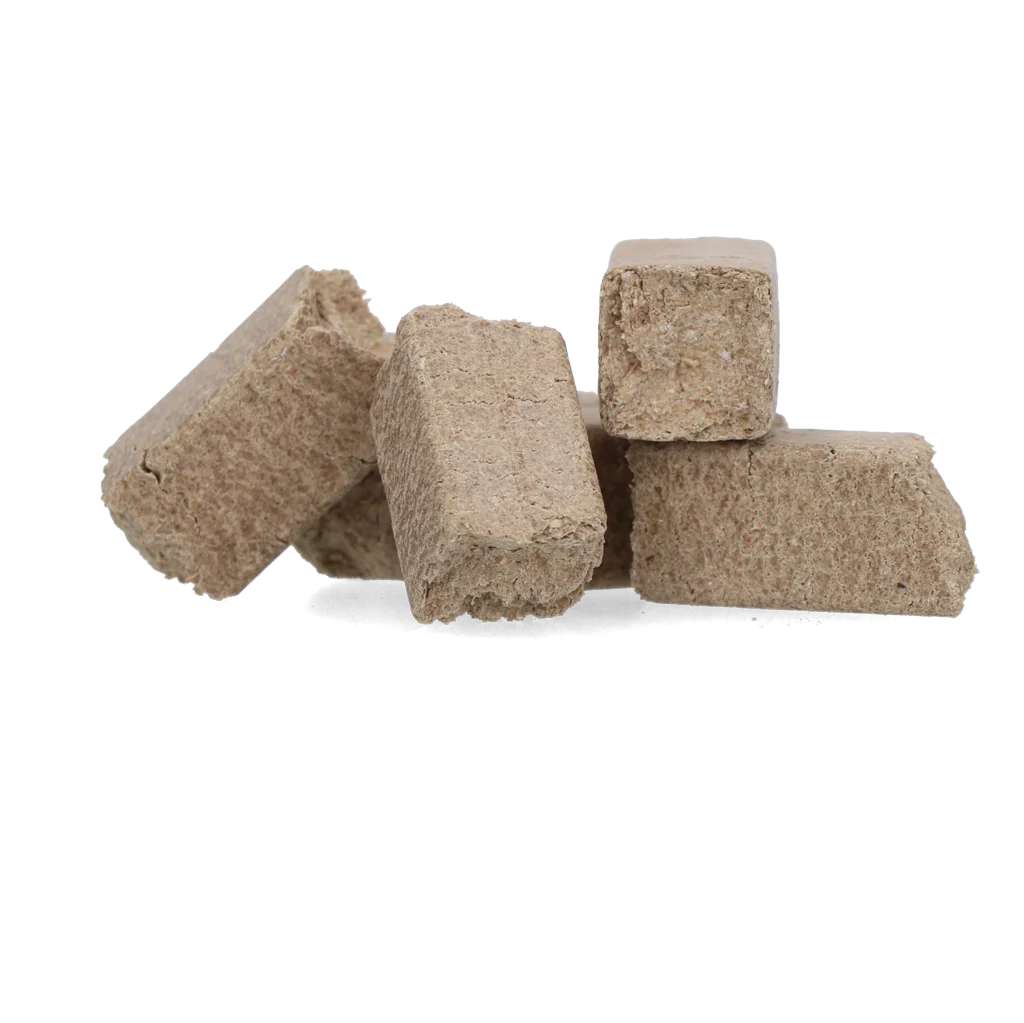 Pamlsky pro koně s banánovou příchutí, nízký obsah cukru, 3 kg – Excellent Horse Sweet Blocks - Obrázek 2