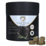 Pamlsky pro koně Eukalyptus, nízký obsah cukru, 1,2 kg – Excellent Horse Sweet Blocks