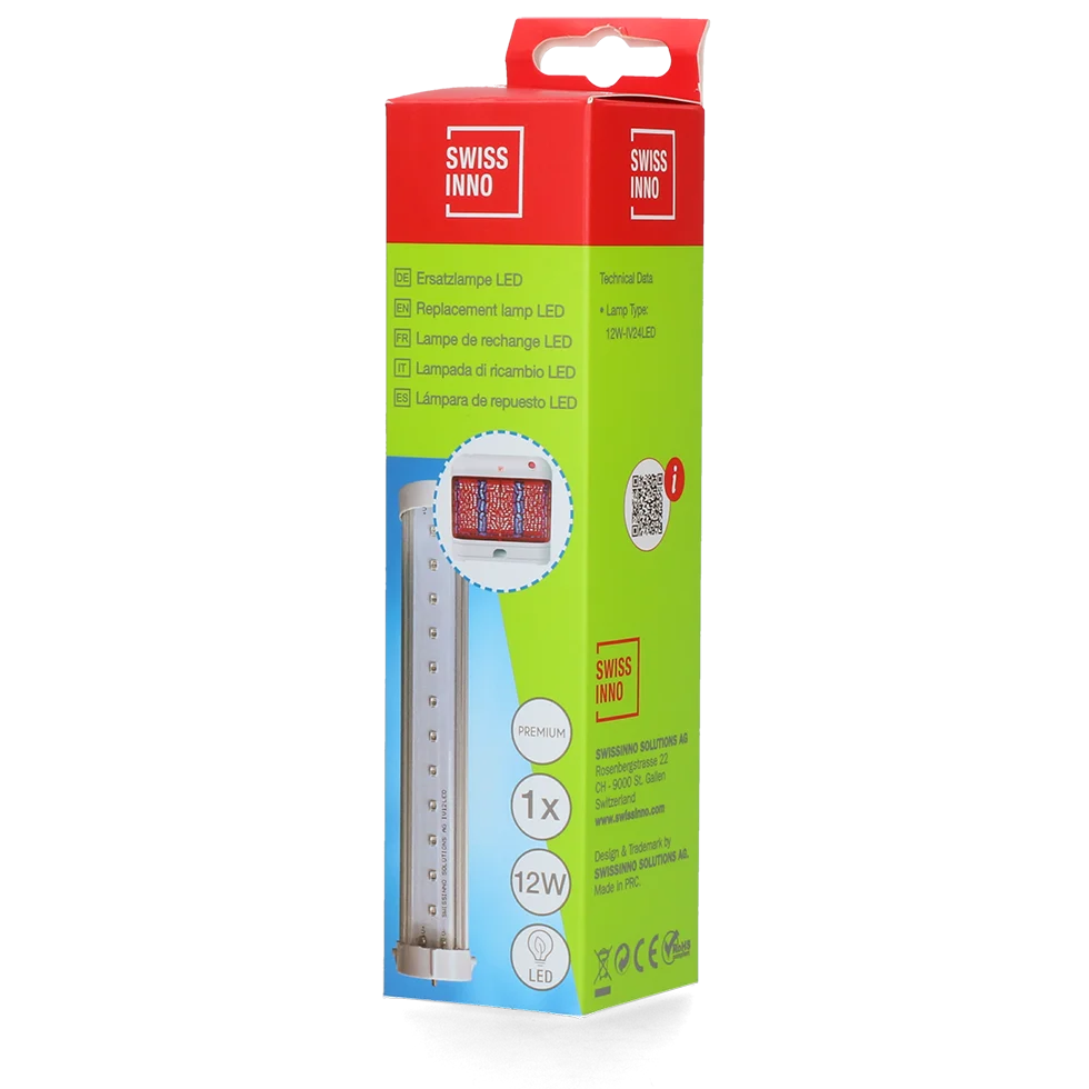 Náhradní UVA zářivka 12 W, 1 kus – Swissinno Insect Destroyer 24W - Obrázek 3